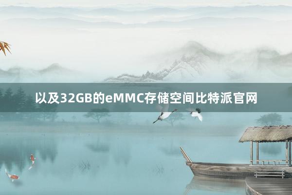 以及32GB的eMMC存储空间比特派官网