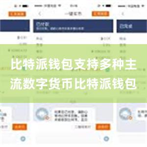 比特派钱包支持多种主流数字货币比特派钱包