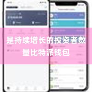 是持续增长的投资者数量比特派钱包